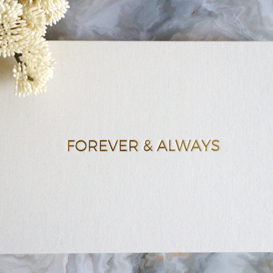 Forever and Always